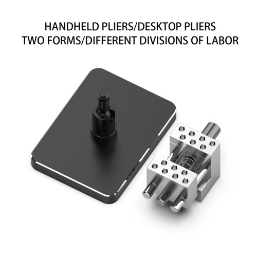 T0010 2 in 1  Portable Table Vise Compact Adjustable Clamp for Modeling Hobby DIY Tool Accessories 2