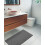Non-Slip Shower Mat PVC Loofah Quick-Drying Grey 4