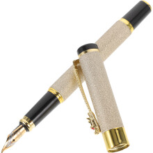 Pen Students Stationery Beige Iron