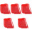 60Ensembles Bols Baseball Rouge , Pour Maison 1