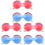 6Pcs Kids Sunglasses Assorted Colors Durable Summer Eyewear 1
