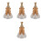 4Pièces Flacons Moussants Pe Portables Nuages Ours Multi Usage Voyage 1