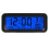 Compact Solar Powered Clock for Vehicle Dashboard with Multi Function Display 7