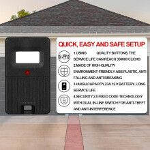 2pcs Garage Door Remote 8 Dip for Linear Delta 3 DT DTA DTD DTC DNT00002A 8 Dip 310 MHZ Gate Opener Remote