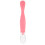 Silicone Bébé Double Fonction Couleur Rose 1
