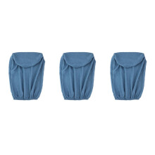 3Pièces Couvre-Seau D'eau Bleu Polyester Protection Extérieur Barbecue