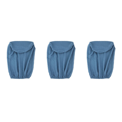 3Pièces Couvre-Seau D'eau Bleu Polyester Protection Extérieur Barbecue