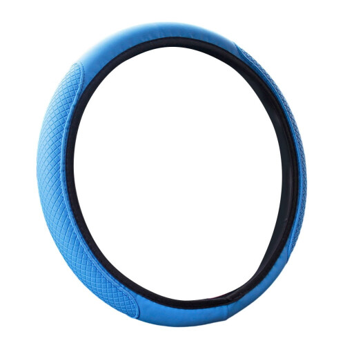 Antislip Steering Wheel Cover Breathable Fit 1pc 2