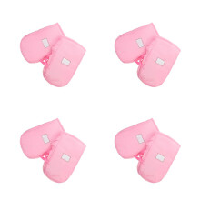 4Paires Hiver Rose Pour Guidon Résistants Confortables