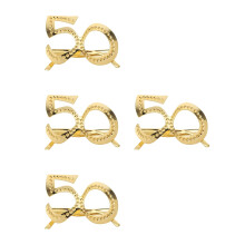 24Pcs Golden Plastic 50Th Birthday Sunglasses Funny Party Eyewear