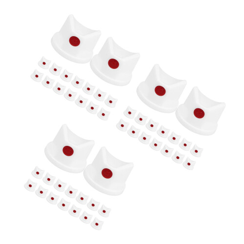 90Pcs White Spray Paint Caps with Trigger Handle for DIY Home and Auto