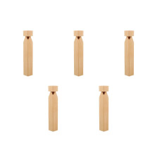 5Pièces Sifflets Bois Solide Train Enfants Cadeaux Fête Sons Fidèles