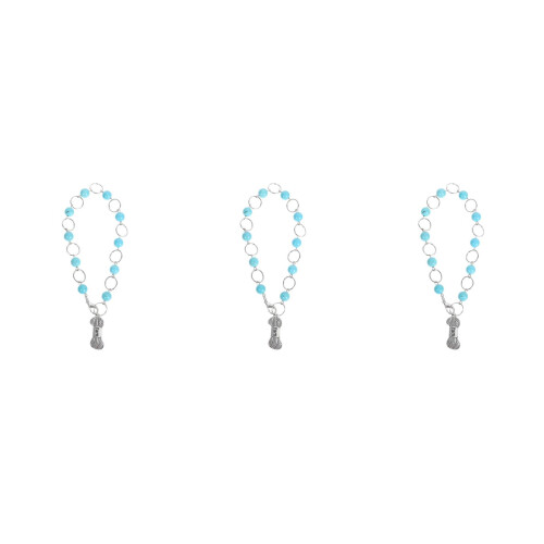 3Pièces Compteur De Rang Avec Charm En Alliage Zinc
