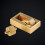 Adjustable Leather Dye Applicator Box Brass 5