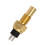 Engine Coolant Temp Sensor Brass and Bimetal Materials Accurate0-120 Range Automatic Overheating Shutdown Simple Operation Easy Mounting Diesel 7