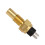 Engine Coolant Temp Sensor Brass and Bimetal Materials Accurate0-120 Range Automatic Overheating Shutdown Simple Operation Easy Mounting Diesel 8