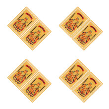 8Pcs Year of The Snake Feng Shui Protection and Wealth Blessing Cards