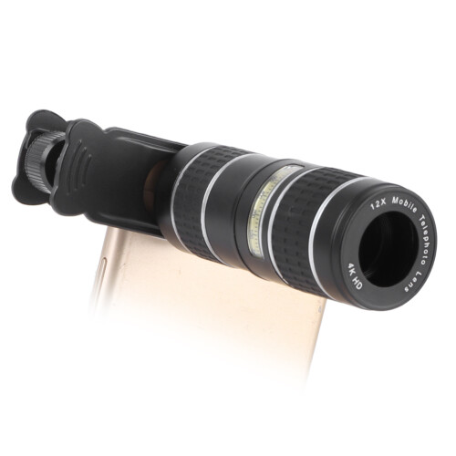 Coleção Premium de Lentes para Celular com Teleobjetiva, Zoom, Olho de Peixe, Macro, Grande Angular, CPL, Caleidoscópio, Compatibilidade 1