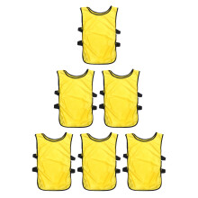 6St Gele Football Vestjes Trainingskleding Ademend Voor