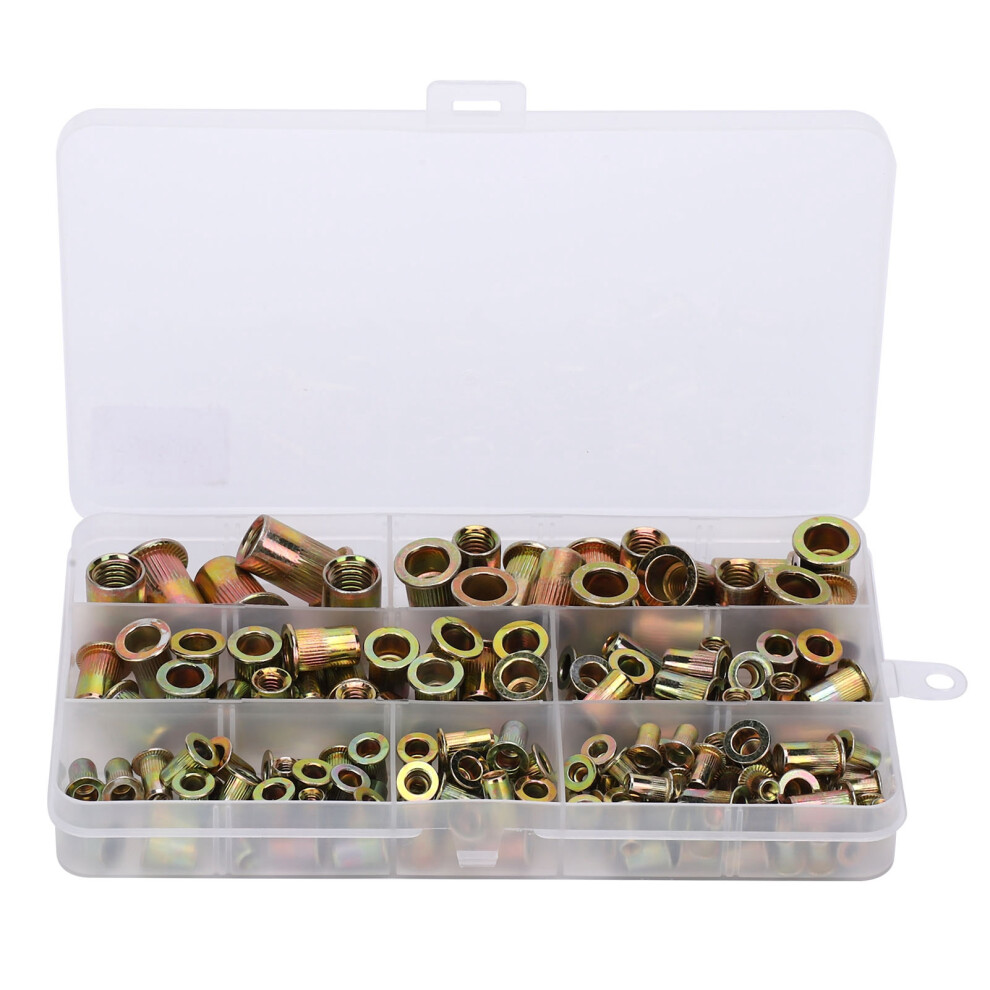 Mixed Rivet Nut Kit 160Pcs M3 to M10
