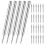 2Sets Durable Zinc Steel Double-Head Nails for Decorative Installation 2