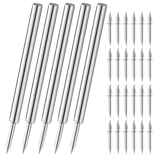 2Sets Durable Zinc Steel Double-Head Nails for Decorative Installation 1