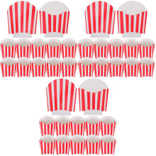 150St Duurzame Papieren Popcornhouders Voor Feesten En Evenementen