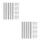 2Sets Durable Zinc Steel Double-Head Nails for Decorative Installation 5