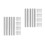 2Sets Durable Zinc Steel Double-Head Nails for Decorative Installation 6