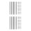 2Sets Durable Zinc Steel Double-Head Nails for Decorative Installation 7