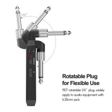 M-VAVE WP-5G 5.8G Wireless Guitar System Rechargeable Audio Transmitter Receiver
