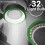 MS97 Microscope Ring Light Polarized 32 LED Ring Lamp Adjustable Brightness Anti Glare Eliminates Reflection 5