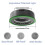 MS97 Microscope Ring Light Polarized 32 LED Ring Lamp Adjustable Brightness Anti Glare Eliminates Reflection 6