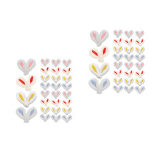 80Pièces Ornements Oreilles Peluche Pour Bricolage