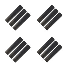 12Pcs Resin Clarinet Reeds Durable Black Reeds for Professional Use