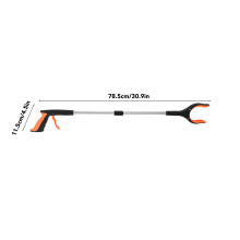 Rotational Grabber Reacher in Orange