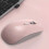 Wireless Silent Mouse Dual-Mode Ergonomic 1pc 6
