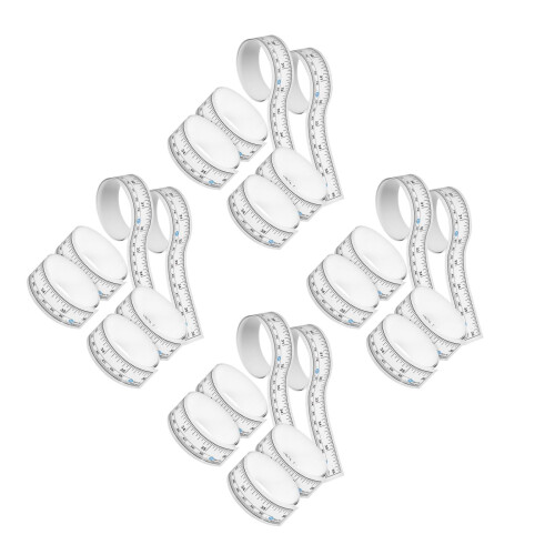 24Pièces Mètre Mesure Papier Règle Multi