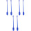 6St Ritmische Gymnastiekstok Plastic Voor Dans En Training 1