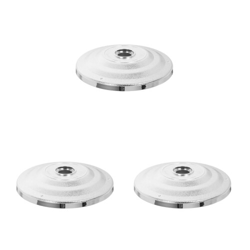 3Pcs Silver Plastic Candy Machine Top Lid Universal Replacement Cover