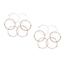 12St Metal Gitaar Snaren Akoestisch Phosphor Brons Multikleur
