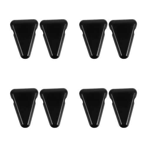 8St Universele Zwarte Silicone fork Steun Voor Gebruik