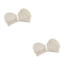 2St Ademend Beige Toesokjes Ballet, Gymnastiek En Pilates