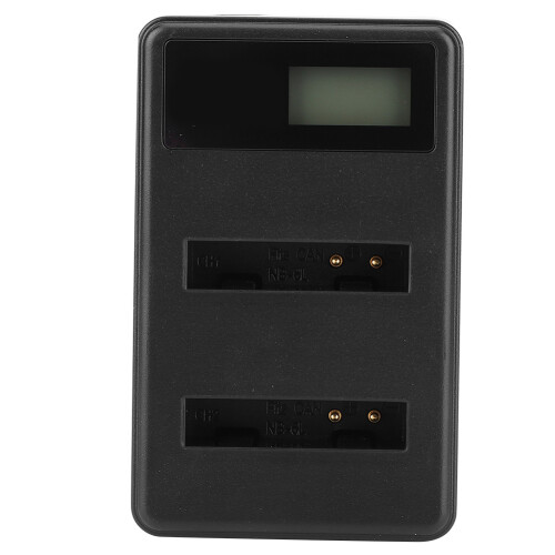 Διπλός φορτιστής οθόνης LCD και κιτ αντικατάστασης μπαταρίας υψηλής 1