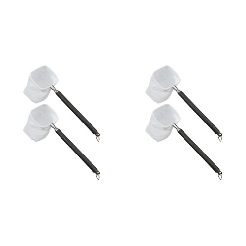 4Stk Mini Aquariennetz Aus Mit Teleskopischem 2