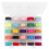 Good Quality Prewound Bobbins Thread Set in Clear Plastic Storage Box, Assorted Colors Smooth Polyester Threads Compatible with Fit Most Sewing 3