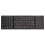 Ultra Slim Design Foldable Bluetooth Keyboard Lightweight Portable Wireless Folding Keypad Multi System Compatible Touchpad Rechargeable Battery Wide 2
