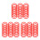 180Pcs Red Plastic Carnival Rings for Ring Toss Game Fun Target Toy 9