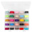 Good Quality Prewound Bobbins Thread Set in Clear Plastic Storage Box, Assorted Colors Smooth Polyester Threads Compatible with Fit Most Sewing 7