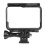 Precision Designed ABS Protective Frame For Insta360One RS Drop Proof Cold Shoe Mount Shock Resistant Travel Friendly Frame Bracket 3